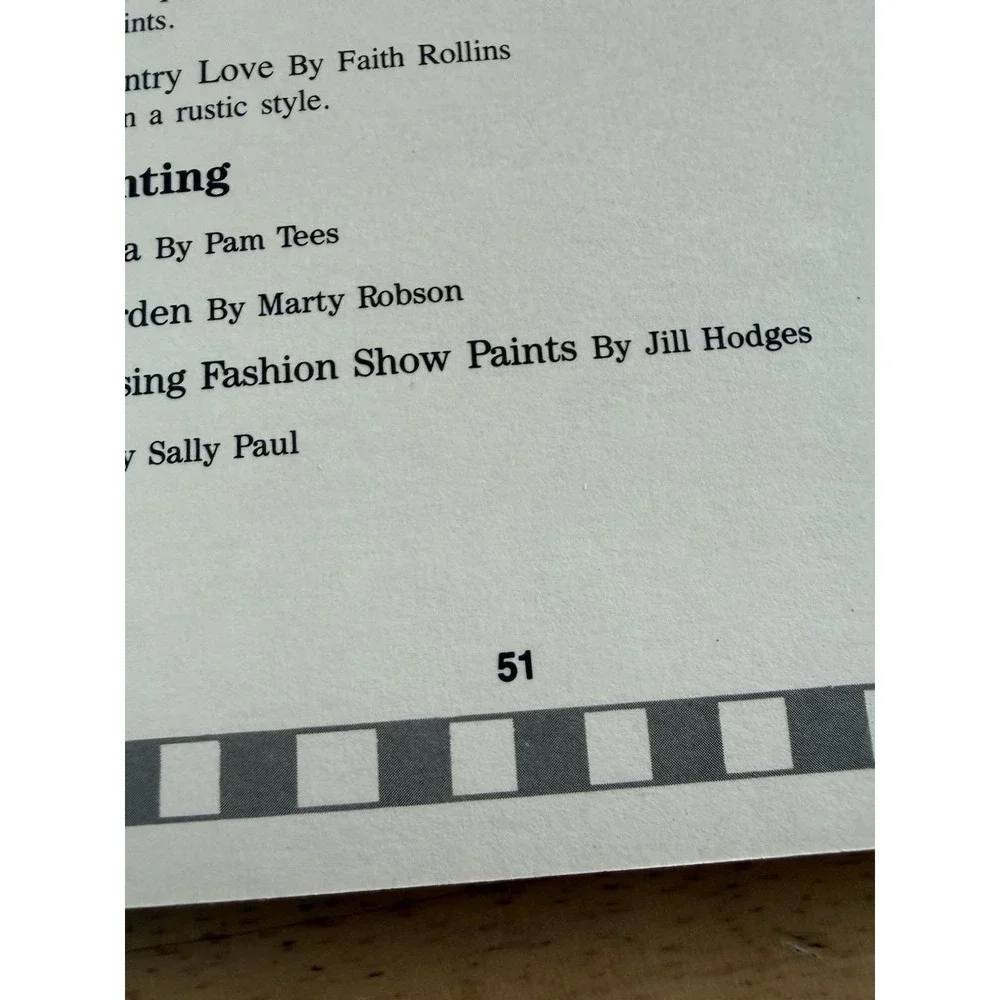 Old Fashioned Labels To Paint‎ Book 1990 Connie D Williams Plaid Crafts